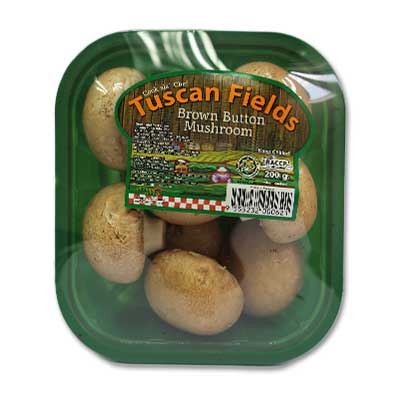 Brown Button Mushroom image